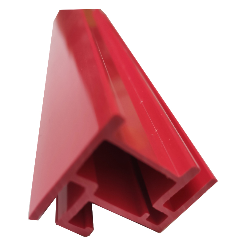 personalizat din plastic profile personalizate culoare roșie imagini PVC cadre benzi secțiunea de profil plastic